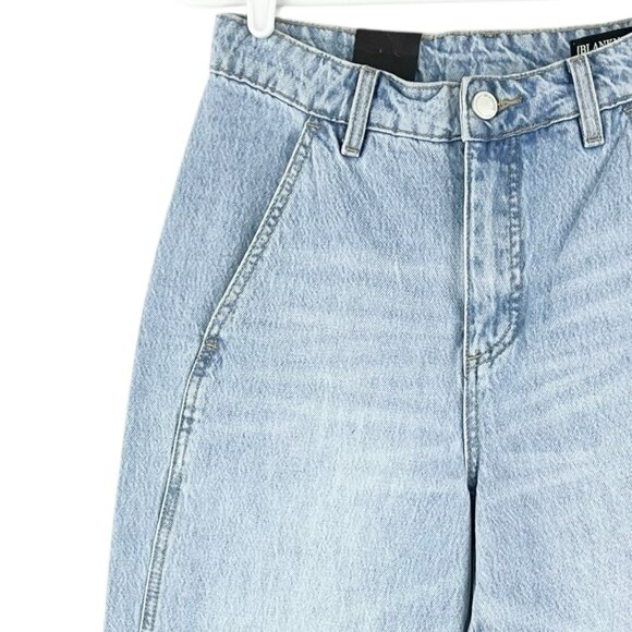 BLANKNYC Women's Blue Denim Jeans Size 26 High Rise Tapered Leg Cotton NWT - Picture 13 of 16